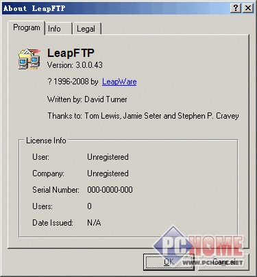 LeapFTP 3.1.0.50