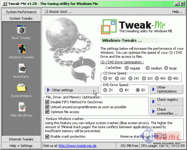 Tweak-Me 1.2 build 5