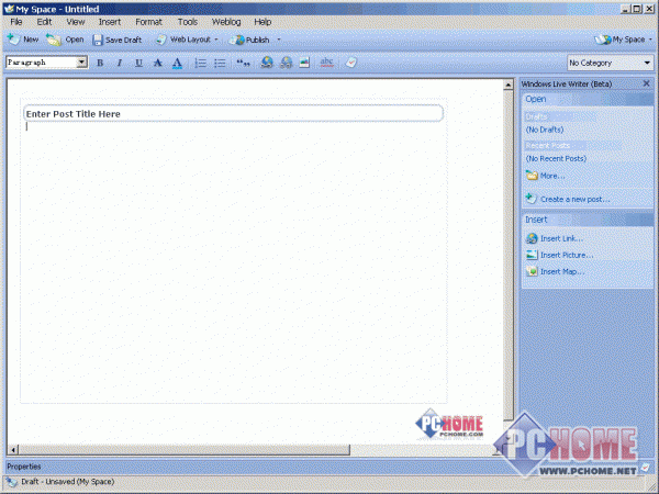 Windows Live Writer 简体中文版 2008 正式版