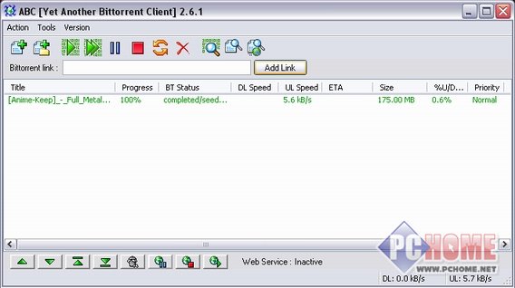 ABC [Yet Another Bittorrent Client] 3.1